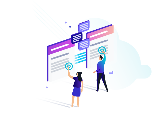Share files and data securely