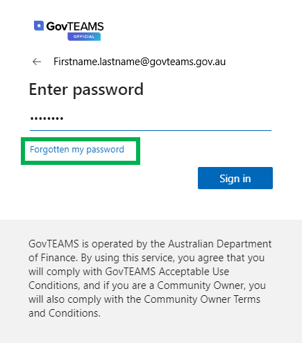 Screenshot of device showing highlighted button