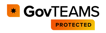 GovTEAMS PROTECTED Logo